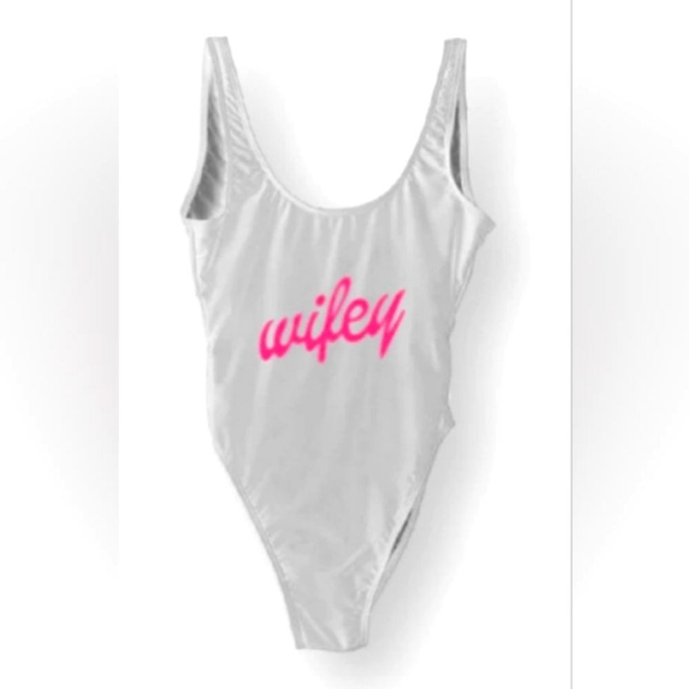 Ravesuit Wifey Bathingsuit S/M, NWT
